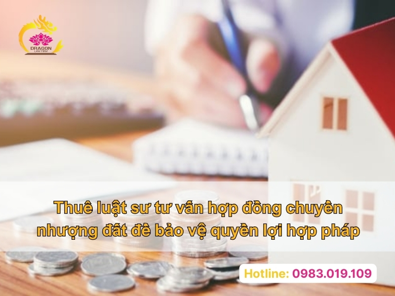 Thuê luật sư tư vấn hợp đồng chuyển nhượng đất để bảo vệ quyền lợi hợp pháp